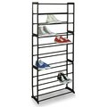 Home Basics Home Basics Easy Assemble Space-Saving 30 Pair Shoe Tower Multi-Purpose Storage Rack, Black ZOR96158